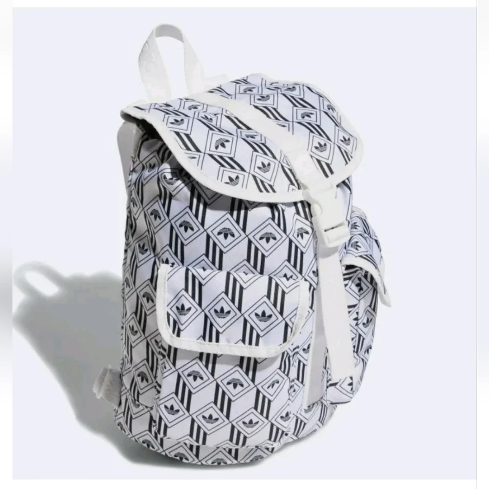 Adidas Monochrome Geometric Women's Backpack - Picture 6 of 13